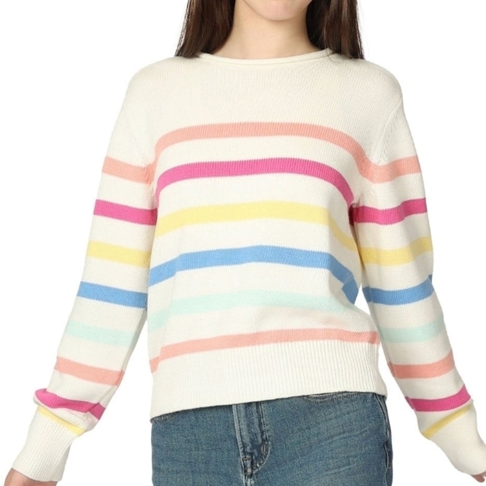 GAP Big Girls Multicolor Striped Sweater